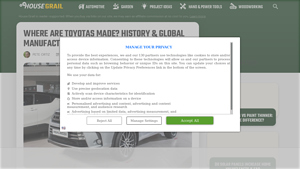Where Are Toyotas Made? History & Global Manufacturing - toyota made in usa