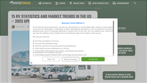 15 RV Statistics and Market Trends in the US - 2025 Update - recreational vehicle usa