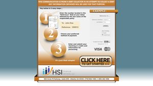 HSI Financial Services LLC., Pay your bill on the web! - hsi usa inc