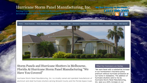 Hurricane Shutters Melbourne Florida | Hurricane Storm Panel ... - best hurricane shutter manufacturers in usa