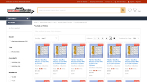 Pleated Air Filters - HVAC Wholesale Direct - pleated air filters manufacturer usa