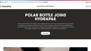 Polar Bottle Joins HydraPak - made in usa water bottle
