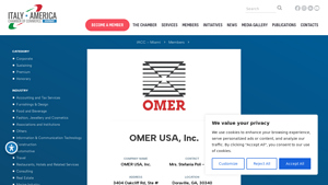OMER USA, Inc. - IACC - Miami - omer usa inc