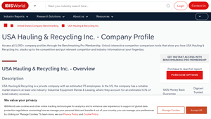 USA Hauling & Recycling Inc. - Company Profile Report | IBISWorld - usa hauling & recycling inc