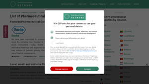 List of Pharmaceutical Companies in United States - ICH GCP - medicine company in usa