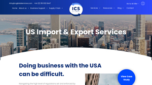 US Import and Export - International Trade - ICS Global Services - exporters in usa