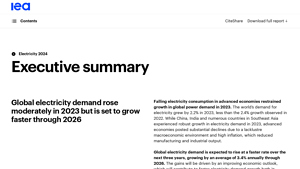 Executive summary - Electricity 2024 - Analysis - IEA - industrial energy power cost usa vs europe