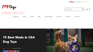 15 Best Made in USA Dog Toys - iHeartDogs - dog toys made in usa