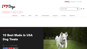 10 Best Made in USA Dog Treats - iHeartDogs - dog food made in usa