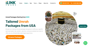 Affordable Cheap Umrah Packages 2025 From USA - iLink Tours - umrah packages from usa