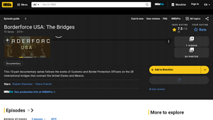 Borderforce USA: The Bridges (TV Series 2019- ) - IMDb - customs and border protection usa