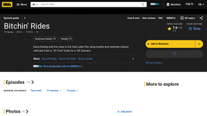 Bitchin' Rides (TV Series 2014- ) - IMDb - kindig customs season 11 release date usa