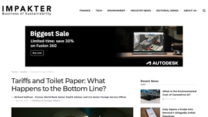 Tariffs and Toilet Paper: What Happens to the Bottom Line? - Impakter - toilet paper distributors usa