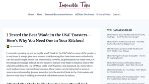 I Tested the Best 'Made in the USA' Toasters - impossibletrips.com - toaster made in usa