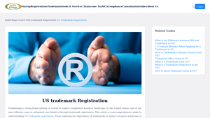 US Trademark Registration: A Step-by-Step Guide - IndiaFilings - trade filing usa