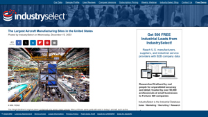 The Largest Aircraft Manufacturing Sites in the United States - airplane manufacturers in usa