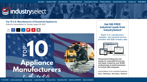 Top 10 Appliance Manufacturers in the U.S.A. - IndustrySelect® - usa made freezers