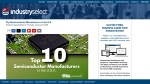 Top Semiconductor Manufacturers in the U.S. - IndustrySelect® - semiconductor companies in usa