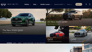 INFINITI USA | Luxury SUVs, Crossovers, Sedans, and Coupes - manufacturer in usa