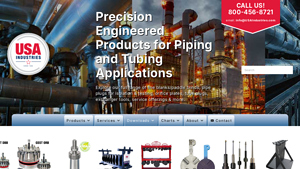 USA Industries | Precision Engineered Products for Pipes & Tubes - usa industries