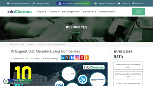 10 Biggest U.S. Manufacturing Companies - InfoCleanse - manufacturing companies in usa