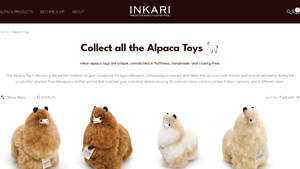 INKARI Alpaca Toys & Stuffed Animals - stuffed toys made in usa