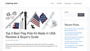 Top 5 Best Flag Pole Kit Made In USA: Reviews & Buyer's Guide - best flag pole kit made in usa