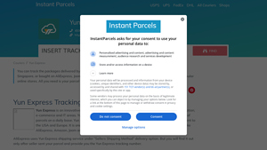 Yun Express Tracking - Instant Parcels - yunexpress usa inc