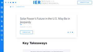 Solar Power's Future in the U.S. May Be in Jeopardy - solar power usa