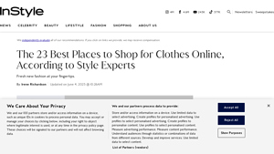 The 23 Best Online Clothing Stores of 2025 - InStyle - clothing stores in usa