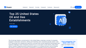 Top 25 United States Oil and Gas Establishments - Inven - oil companies in usa