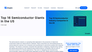 Top 16 Semiconductor Giants in the US - Inven - semiconductor companies in usa