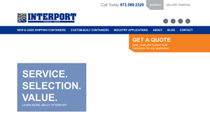 Interport: Shipping Containers, NJ - usa container co inc