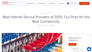 Best Internet Service Providers for 2025: Our Picks - IPv4 Connect - top internet service providers in usa