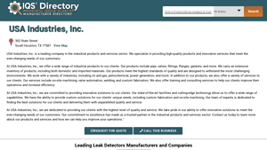 USA Industries, Inc. | Brushes, Leak Detectors - IQS Directory - usa industries south houston