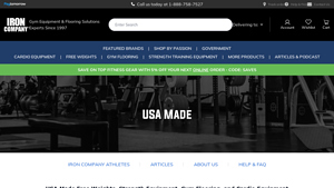 Ironcompany - USA Made Gym Equipment & Flooring