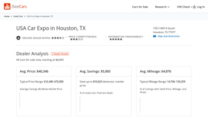 USA Car Expo in Houston, TX - 3.5 Stars Unbiased Rating - iSeeCars.com - usa auto expo houston