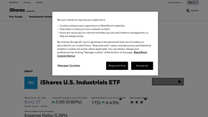 iShares U.S. Industrials ETF | IYJ - usa industrials