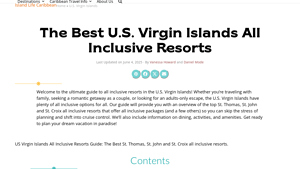10 Best U.S. Virgin Islands All Inclusive Resorts | June 2025 - all-inclusive vacation packages in usa