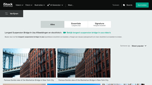 Longest Suspension Bridge In Usa Pictures, Images and Stock Photos - suspension bridges in usa