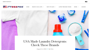 USA-Made Laundry Detergents: Check These Brands - laundry detergent sheets made in usa