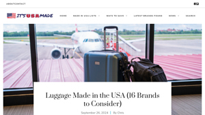 Luggage Made in the USA (16 Brands to Consider) - luggage made in usa
