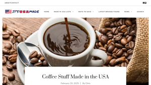 Coffee Stuff Made in the USA (Makers, Grinders, Filters + More) - coffee pots made in usa