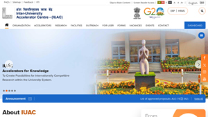 Home | Inter-University Accelerator Centre (IUAC) - particle accelerator locations in usa