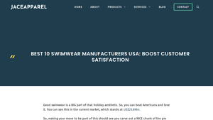 Best 10 Swimwear Manufacturers USA: 50% Faster Production - swimsuit manufacturers usa