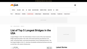 List of Top 5 Longest Bridges in the USA - big bridges in usa