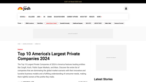 Top 10 America's Largest Private Companies 2024 - Jagran Josh - largest privately owned company in the usa