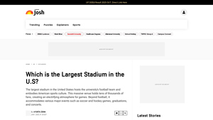 Which is the Largest Stadium in the U.S? - Jagran Josh - usa largest stadium