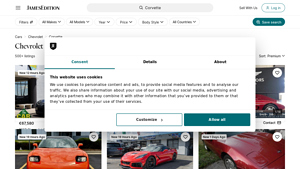 Chevrolet Corvette for sale - JamesEdition - corvette usa