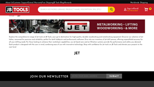 Jet Tools for Woodworking & Metalworking | JB Tools - jet tools usa